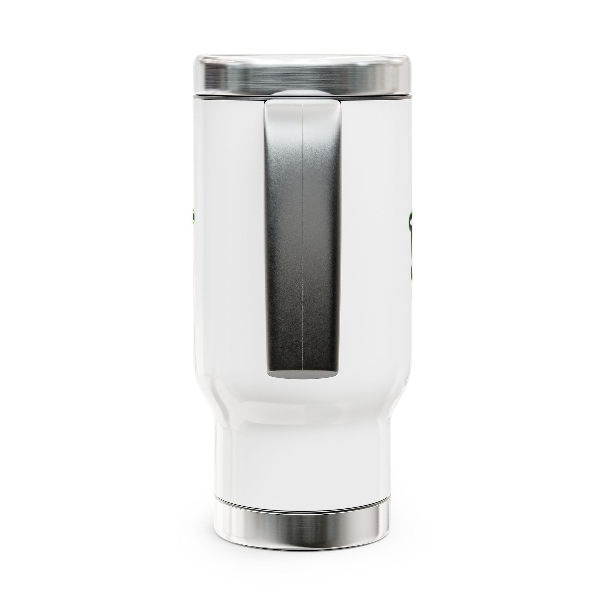 Mental Being - Stainless Steel Travel Mug with Handle, 14oz