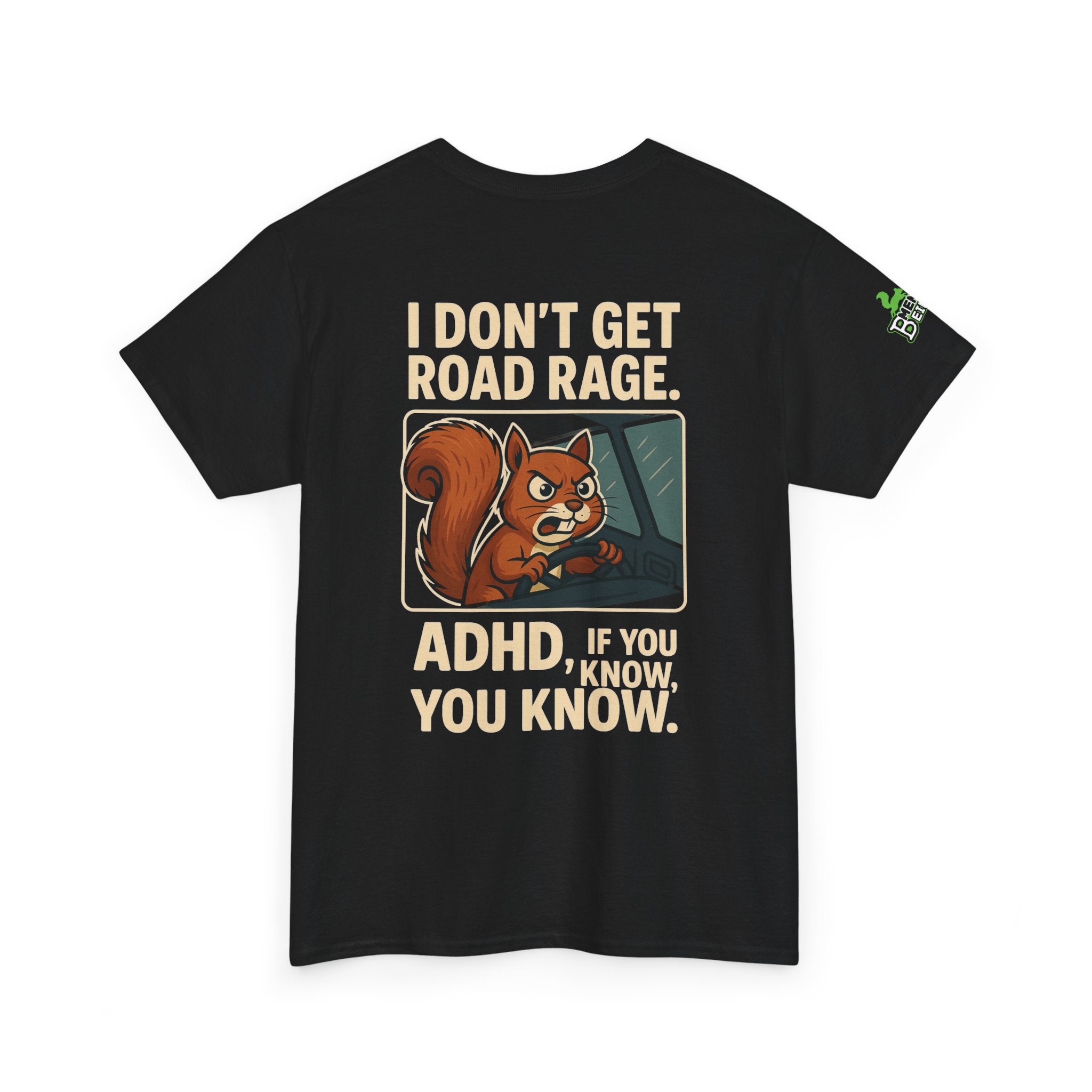 ADHD - Road Rage - Unisex Heavy Cotton Tee