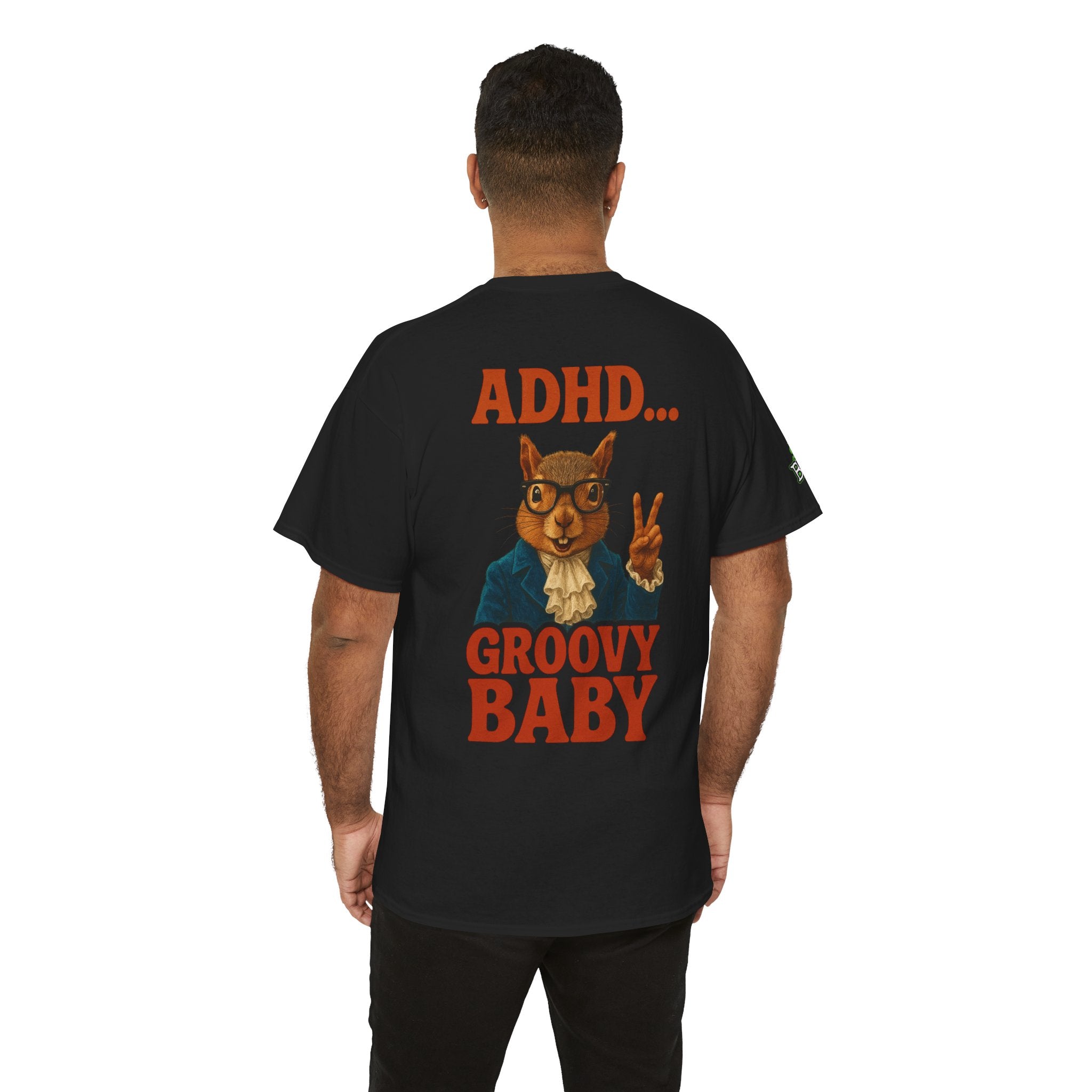 ADHD - Groovy Baby - Unisex Heavy Cotton Tee