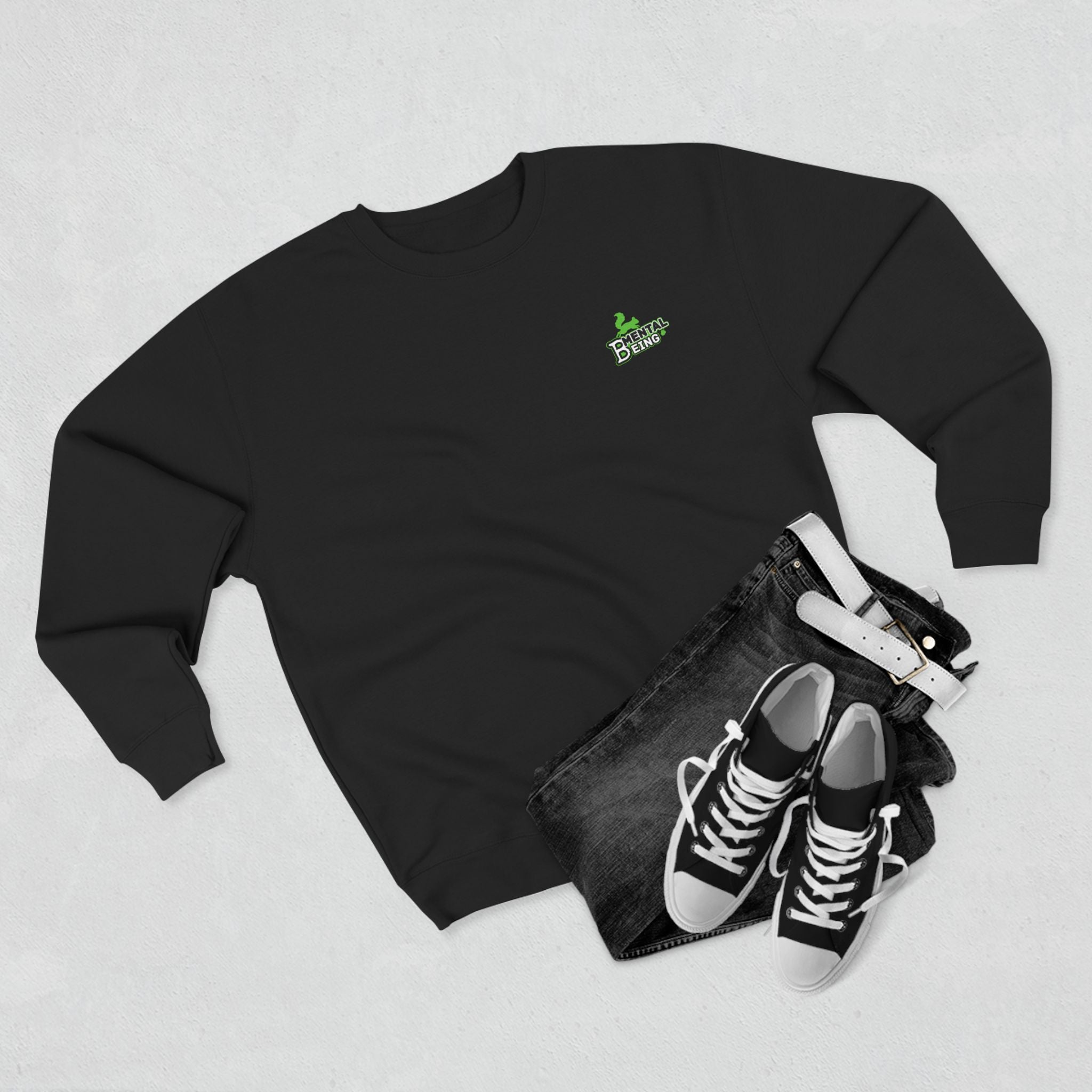 Mental Being - ADHD & ANXIETY - Unisex Crewneck Sweatshirt