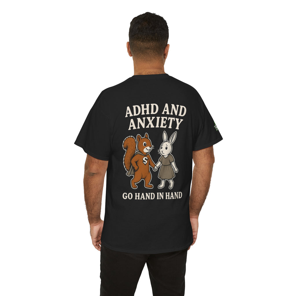 ADHD & Anxiety - Unisex Heavy Cotton Tee
