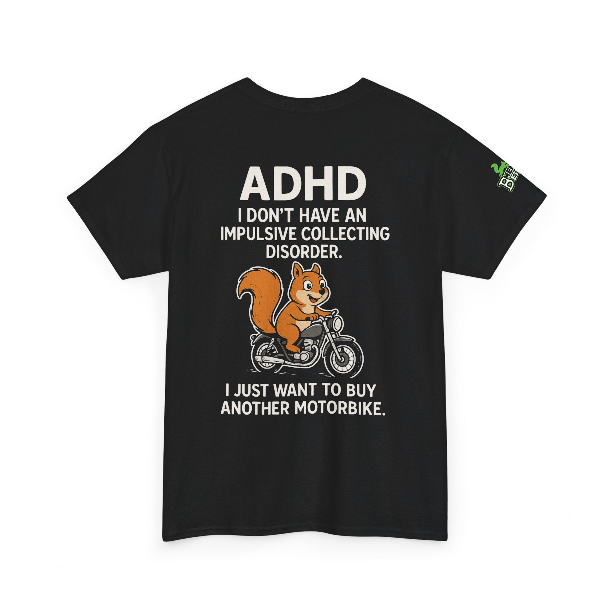 ADHD - Another Motorbike - Unisex Heavy Cotton Tee