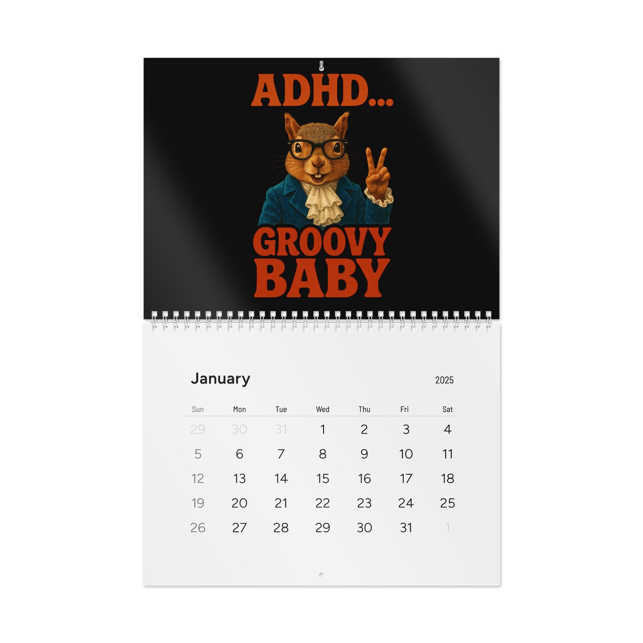 Mental Being - Standard Wall Calendar (2025)