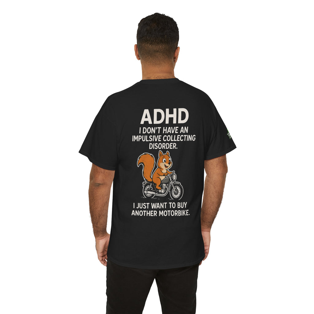 ADHD - Another Motorbike - Unisex Heavy Cotton Tee