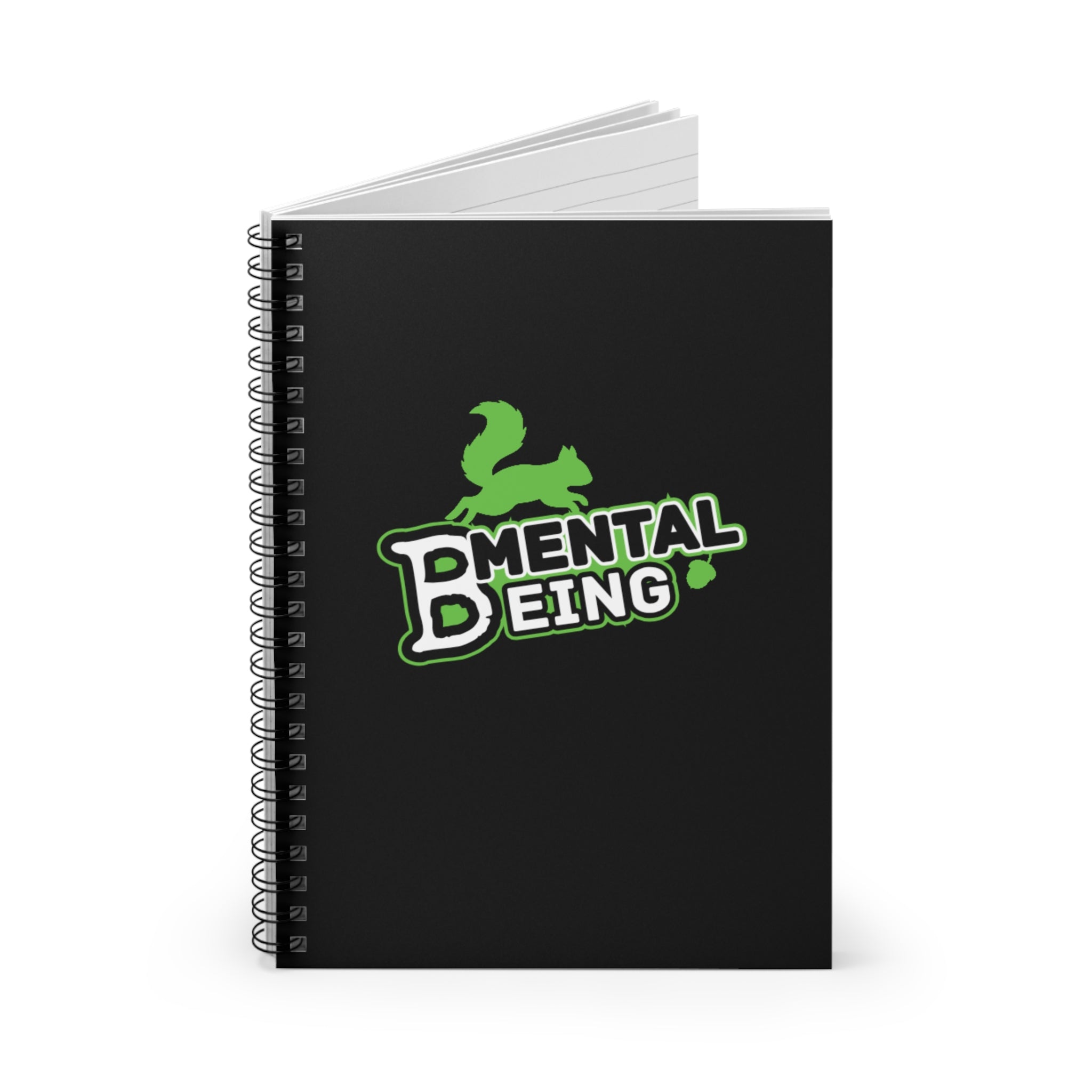 Mental Being - Spiral Notebook - Ruled Line
